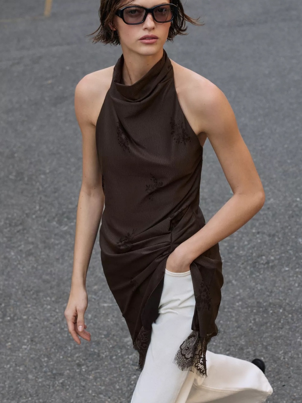 ZARA | Halter Dress